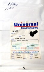 300C7-3 Eastman Cutter #4-36 x 1/4″ Round Head Screw #1104