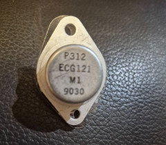 ECG121 PNP TRANSISTOR 10A, 45V