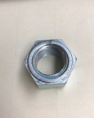 (5) 1”-12 Hex Nut Fine Thread UNF 1 Inch 12 Pitch 1-1/2 Wide, one Inch twelve