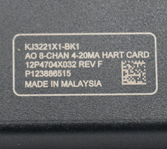 EMERSON AO 8-CHANNEL 4-20 mA HART KJ3221X1-BK1 DELTAV