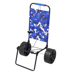 Beach & Fishing Cart 69lb 15.4×15.7in 10in PE Wheels