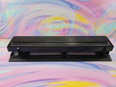 Unbranded/Generic 3-Hole Punch 10” Black Tested/Works Adjustable