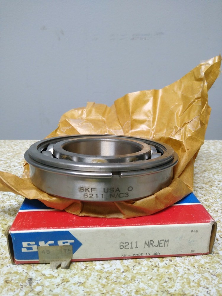 SKF,6211 NRJEM,Deep Groove Ball Bearing NOS