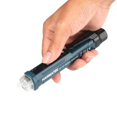 HANMATEK 12~1000V Non-Contact AC Electric Voltage Detector Pen Tester LED Light