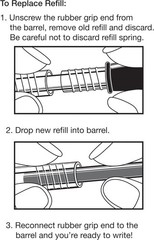 PILOT Precise V5 RT Liquid Ink Refill For Retractable Pens, Extra Fine Point