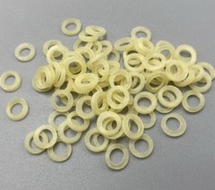 5000Pcs/pack Dental Orthodontic Elastics Ligature Ties Rubber Bands Yellow