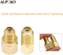 R12 R22 to R134A Adapters, R134A Refrigerant Tank/Vacuum Pump Port Connection Ad