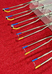 6pc-Turp Bipolar Cutting Loop & Ball Electrode 4mm Reusable Instruments