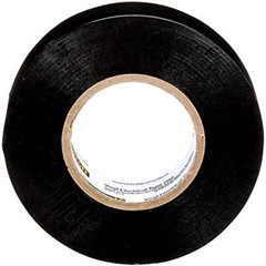 Scotch Vinyl Electrical Tape, Black, 3/4-in x 66-ft, 5-Rolls