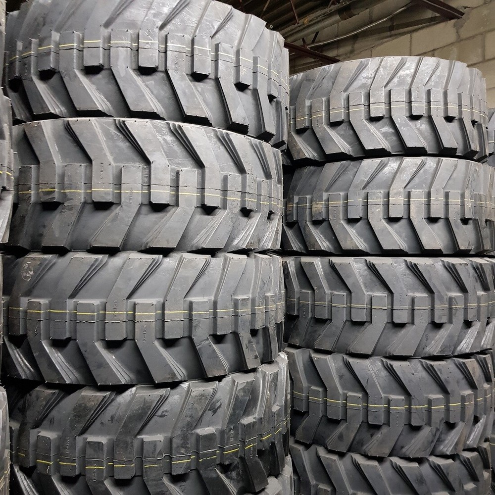 12X16.5 – 4 NEW ROAD CREW TW171, 12-16.5 14 PLY SKID STEER TIRES SKS Rimguard