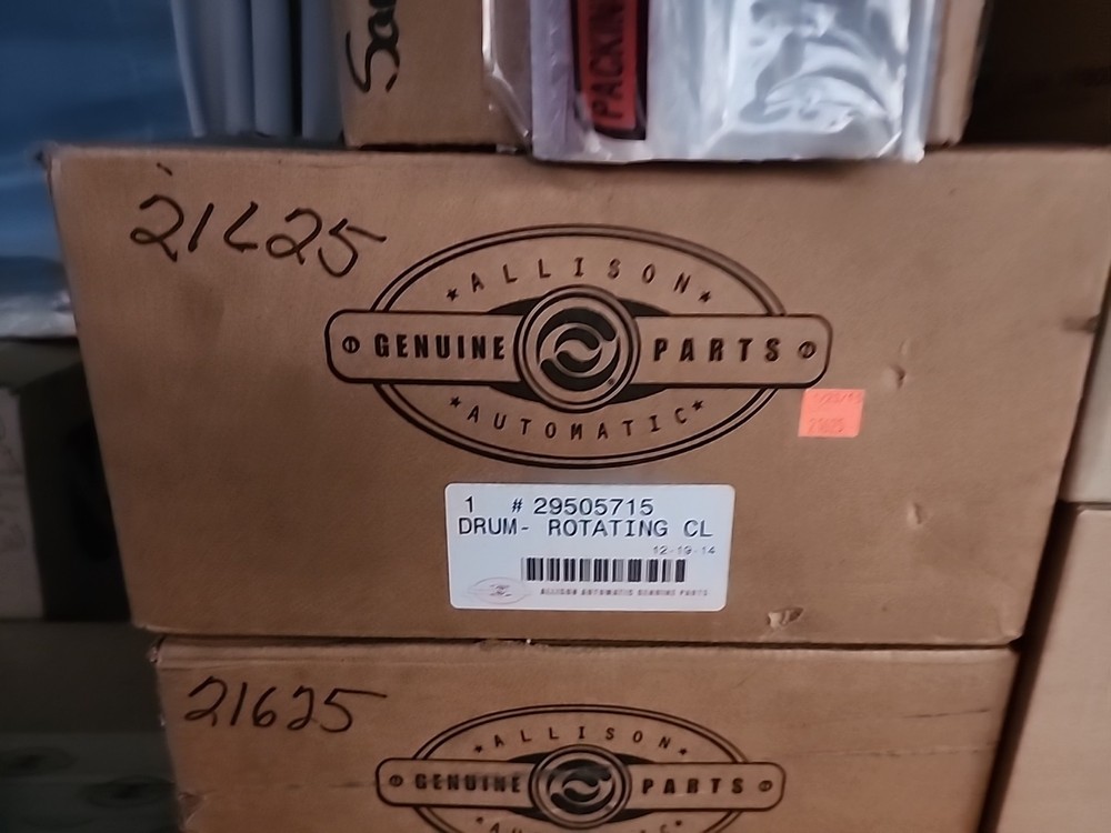 ALLISON TRANSMISSION GENUINE REPLACEMENT PARTS DRUM-ROTATING CL PART # 29505715