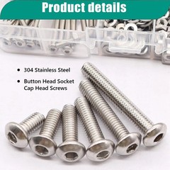 Comprehensive 640PCS M3 Screws Set with Nuts & Washers – Ideal for DIY Projects