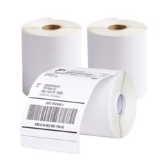 4 Rolls 4×6″ Direct Thermal Shipping Labels – 250 Per Roll – 1000 Address Labels