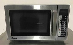 AMANA RCS10TS Commercial Microwave Oven 1000 watts 120v volt 2017