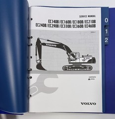 VOLVO EC330B EC360B Excavator Service Manuals 4 Volumes 1:4, 2:4, 3:4, 4:4