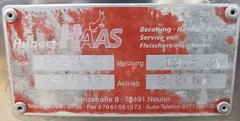 Brewing machine pig brewing machine scratching machine Hubert Hass 190 cm tub length
