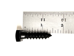 (25) 3/8 X 1-1/2 Square Head Lag Bolt Black Oxide Screw BLACK 3/8×1.5” 9/16 SQ