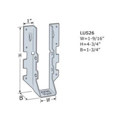 20 PACK 2″X 6″ Joist Hangers Simpson Strong-Tie LUS26 Strongtie LUS-26 LOT OF 20