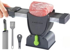 Meat Slicer, Cleaver Can Chop, Slice, Shred, 17 in 1 Stainless Steel Cleaver Kit