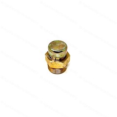 Gearbox 1/2″-14 NPTF Brass Pressure Relief Breather Plug, 1-3 PSI, P/N 09-008