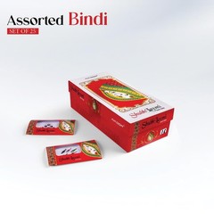 Avador Pack of 25 Sheets Assorted Bindis for Women Multiple Sizes & Designs |…