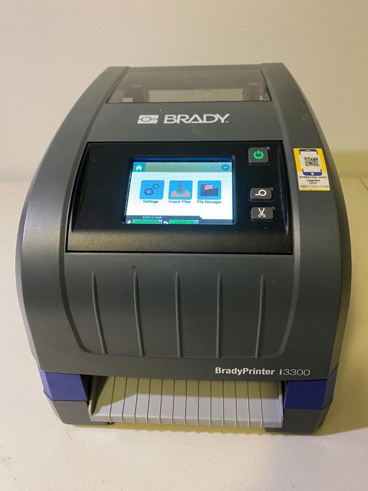 Brady i3300 Industrial Wireless Label Printer includes add’l cartridges