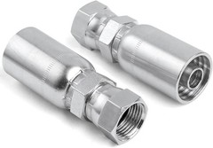 1/2″ Hose x 1/2″ JIC 37° Female Hydraulic Hose End Swivel Crimp Fitting 12 Pack
