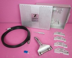 Zimmer 8801-01 Air Dermatome Pneumatic Skin Graft System + Hose, 4 Guides & Case