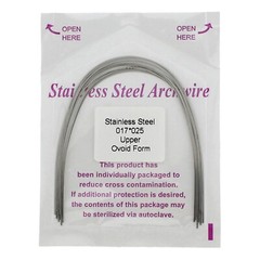 arcos de ortodoncia Orthodontic Arch Wire NiTi Stainless Steel Acero Inoxidable