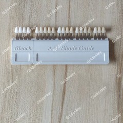 Dental A-D Shade Guide Bleach Teeth Natural Die Porcelain Custom Ivoclar Type US