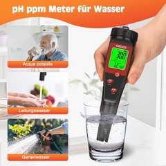 Digital pH Tester for Water, Meter Hydroponic TDS EC…