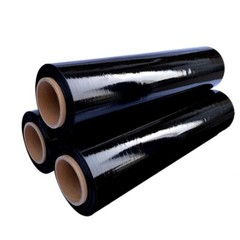 4 Rolls 18″ x 1000′ Pallet Wrap Stretch Film Hand Shrink Wrap Black 1000FT NEW