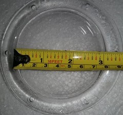 SupremeTech Acrylic Dome/Plastic Hemisphere – Clear – 3″ Diameter, 1/2″ Flange
