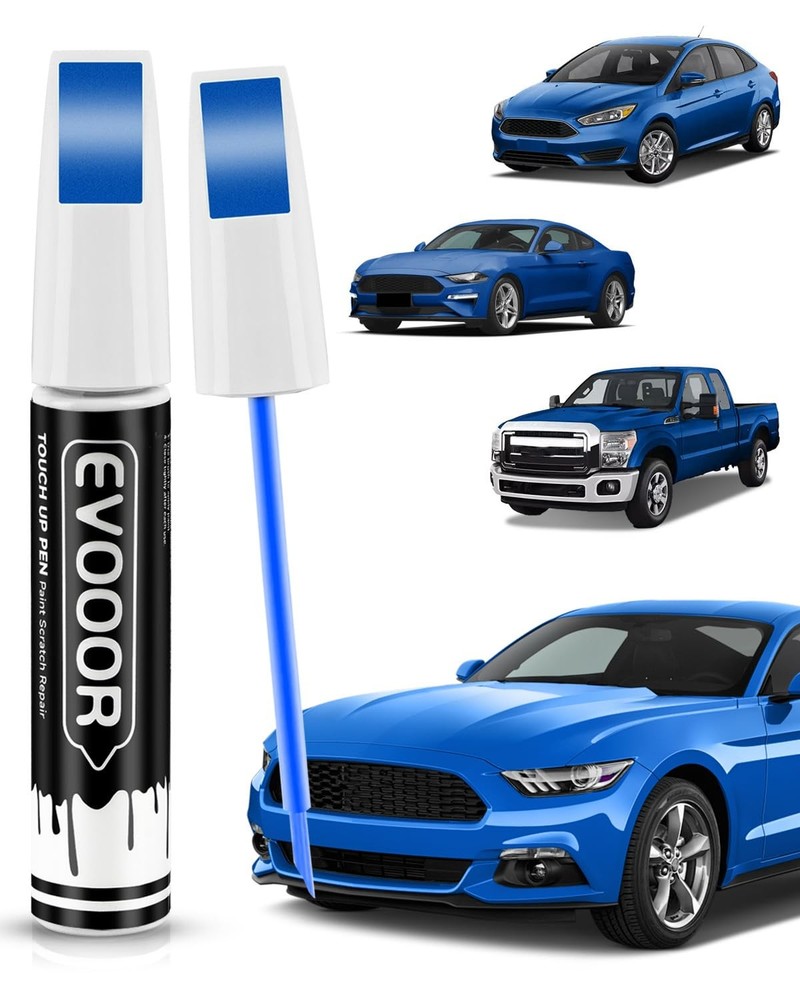 Touch Up Paint E7 Velocity Blue Metallic 2 in 1 Pen for Ford – Repair Chips