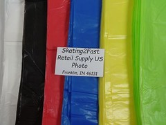 T-Shirt Bag Plastic w/ Handles 8″ x 5″ x 16″ Variety of Colors & Qty Retail