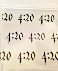 700 SMALL BAGGIES 2″ x 2″ 2020 MINI RESEALABLE POLY DESIGNER BAGS BLACK SPADES