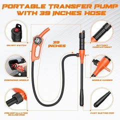 High-Performance Fuel Transfer Pump for Gas, Diesel & Water – Compact & Powerful