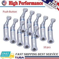 1-10 NSK Type Dental Low Slow Speed Push Button Contra Angle Handpiece E-type AS