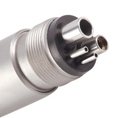 Dental Torque Head High Speed Handpiece 3 Water Spray Stainless Body 2 /4Holes