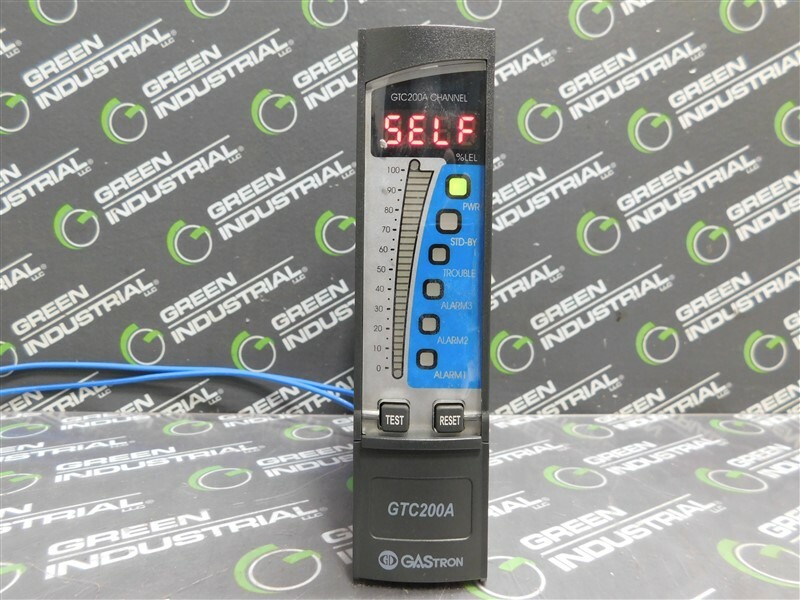 USED Gastron GTC200A Multi-Channel Gas Detector Density Indicating Receiver