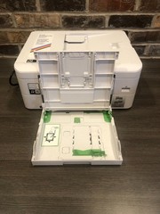 New open box Brother MFCJ1800DW Print and Cut All-in-One Inkjet Printer no ink