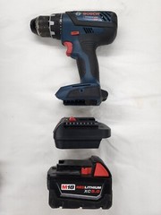 18v bosch lithium tool to M18 or 20v Dewalt adapter