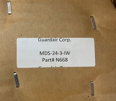 GUARDAIR N551BC WET/DRY DRUM VACUUM, 55 GAL. DRUM, 20 FT. HOSE, 3PXN3, NEW!
