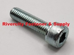 (100) M8-1.25×30 Socket Allen Head Cap Screws 12.9 Zinc M8X30 Bolts M8x1.25×30