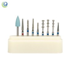 Dental Porcelain Veneers Preparation Polishing FG Diamond Burs Kit Set of 9