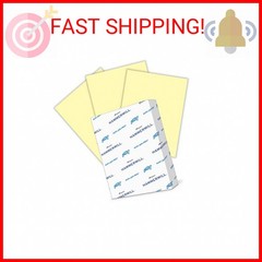 Hammermill Colored Paper, 20 lb Canary Printer Paper, 8.5 x 11-1 Ream (500 Sheet