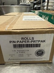 (72ROLLS) 2-1/4 IN x 85′ THERMAL PRINTER CREDIT CARD PAPER