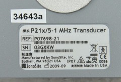 FujiFilm Sonosite P21x/5-1 MHz P07698-21