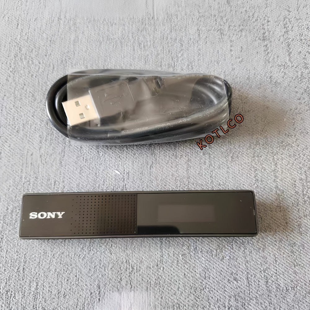 Sony ICD-TX650 Ultra-Slim Digital Voice Recorder 16GB Black – Used | English