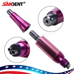 Dental Hygiene Prophy Handpiece Air Motor 4 Holes 4:1 Nose Cone 360°Swivel Pink